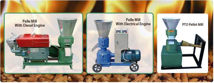 PTO driven home pellet-mil 