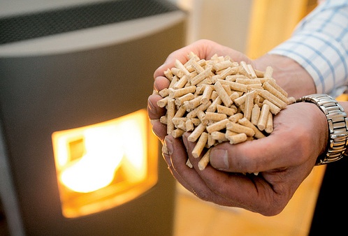 homemade wood pellets 