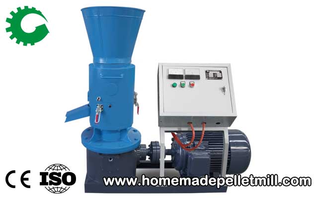 ZLSP-260C electric pellet mill for straw pelletizing 