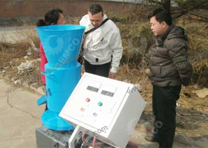 Small Pelletizing Machine Orders From Russian Customer Have Been Shipped