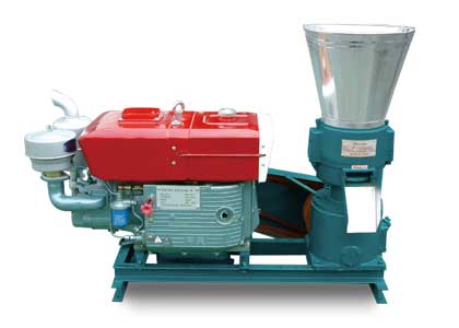 diesel biomass pellet mill