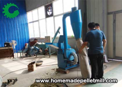 Small Donkey Feed Pellet Machine Order By Baoding Customer