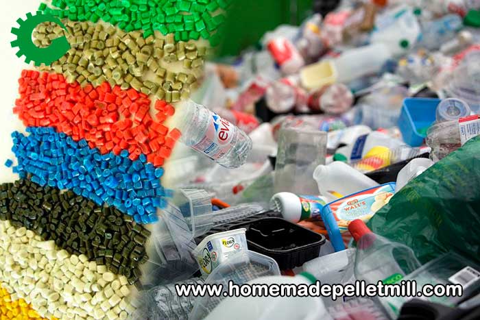 How to make recycled palstic pellets