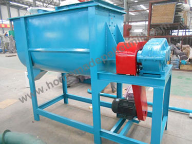 Working Principle of Horizontal Feed Mixer