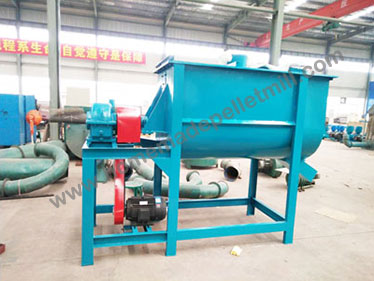 Working Principle of Horizontal Feed Mixer