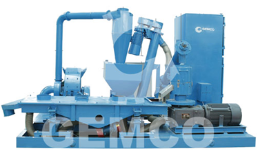 moveable biomass pellet mill plant