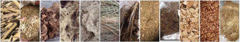 raw materials from agricultural waste