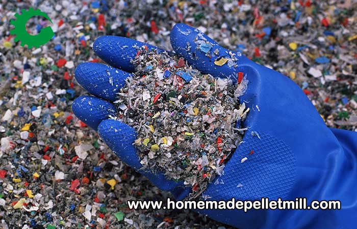 recycled plastic pellet raw materials