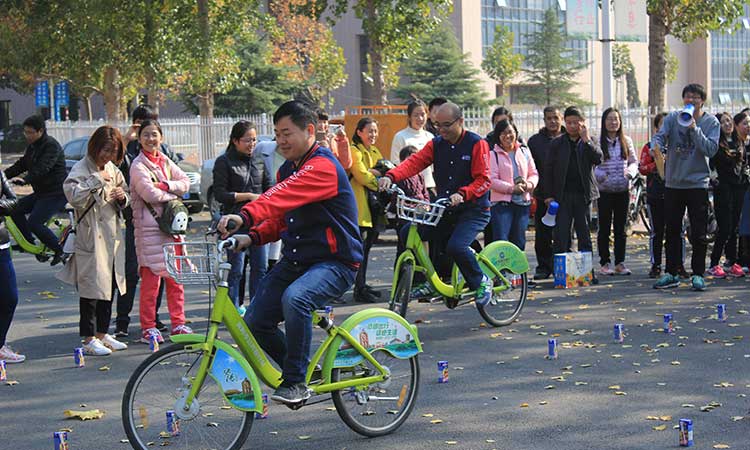 slow bike riding