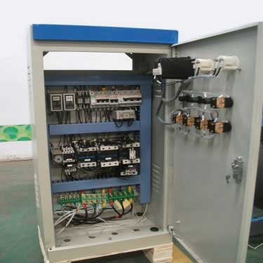 wood pellet machine electric cabinet