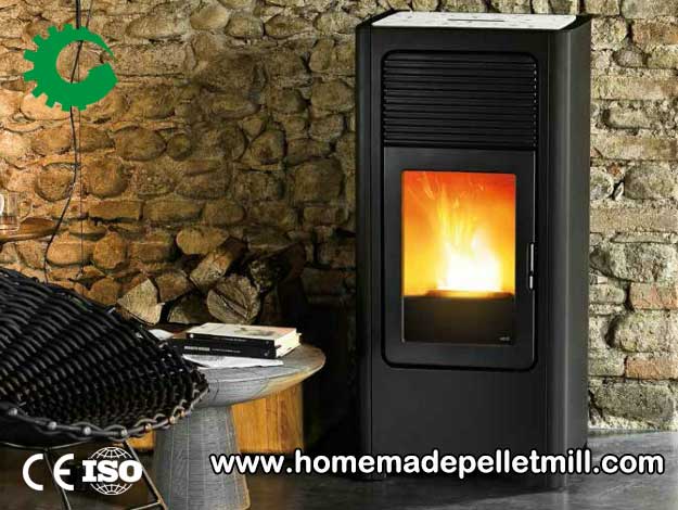 wood pellet stove for home heating